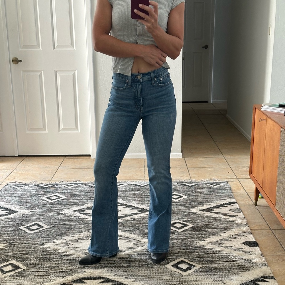 MADEWELL Skinny Flare EUC